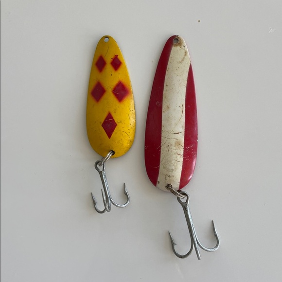 Vintage Eppinger Daredevle Red Eye Fishing Lures - Picture 6 of 10